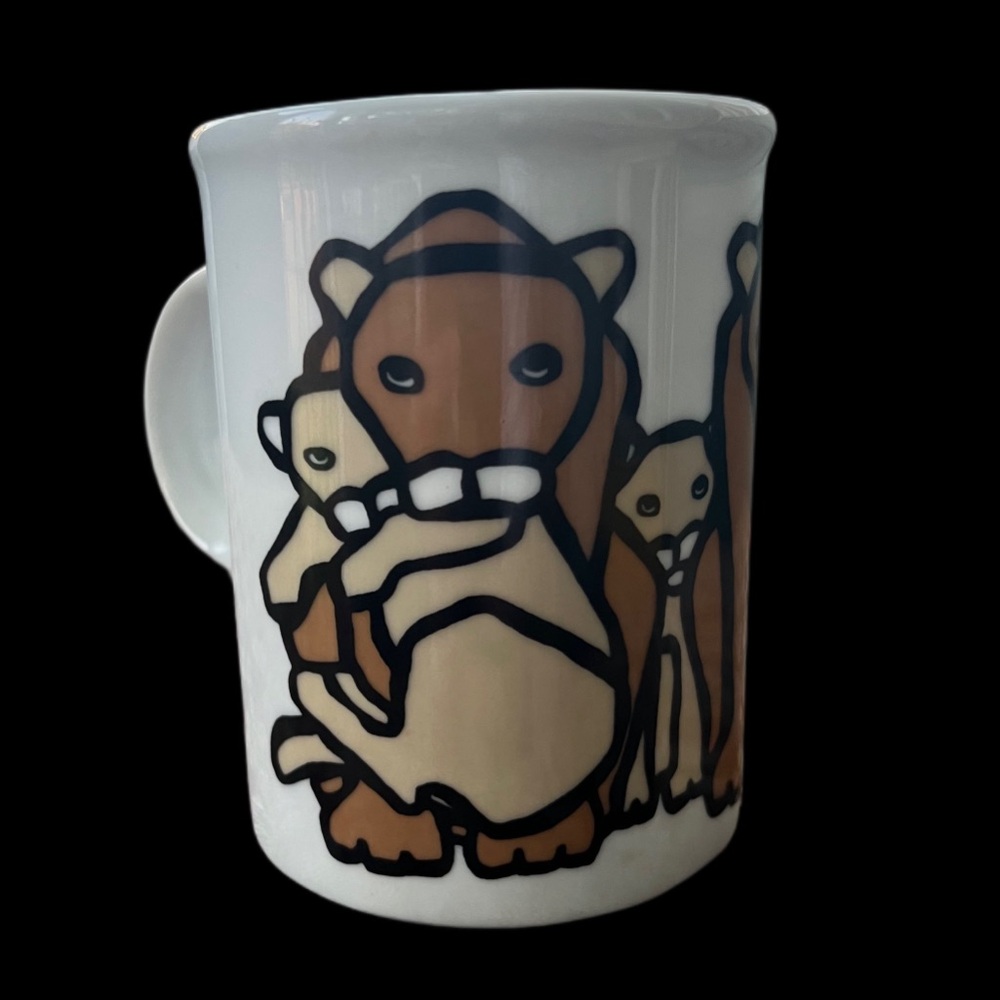 Vintage Marc Tetro for Danesco Coffee Tea Lioness Mug RARE
